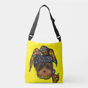 YORKIE POO CROSSBODY TAS