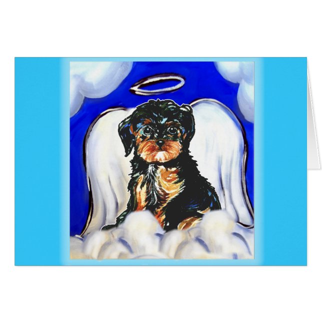 Yorkie Poo Engel (Voorkant Horizontaal)
