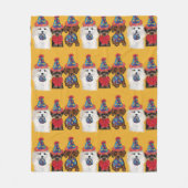 Yorkie Poo Fleece Deken (Voorkant)