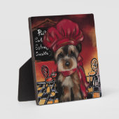 YORKIE POO FOTOPLAAT (Voorkant)