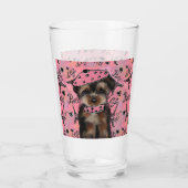 YORKIE POO GLAS (Achterkant)