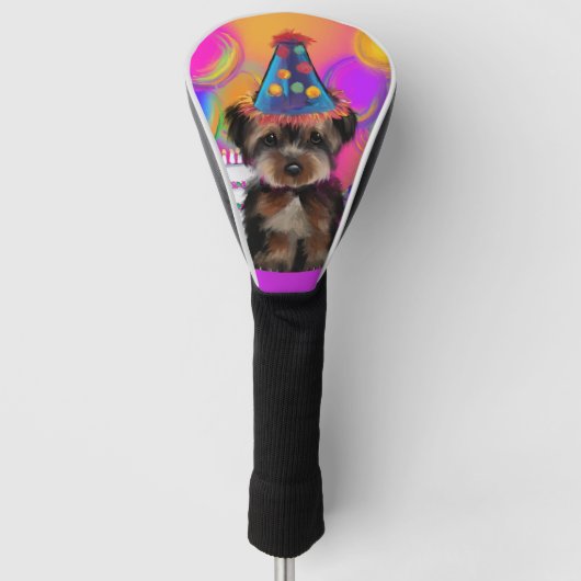 YORKIE POO GOLFHEADCOVER (Voorkant)