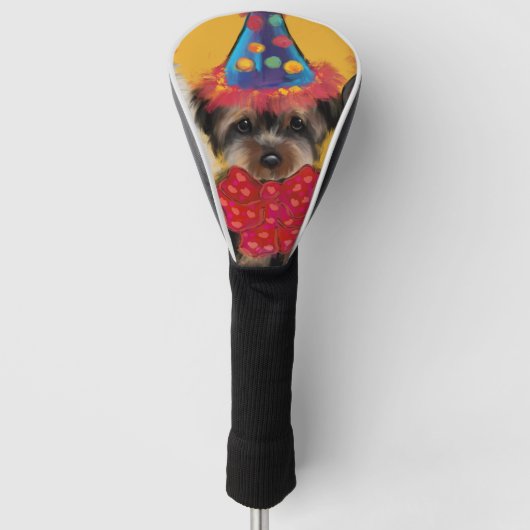 Yorkie Poo Golfheadcover (Voorkant)