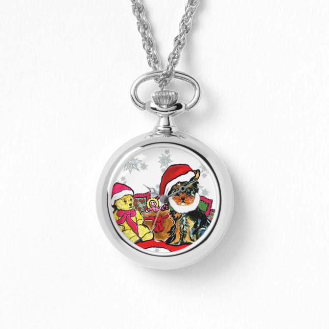 YORKIE POO HORLOGE (Voorkant)