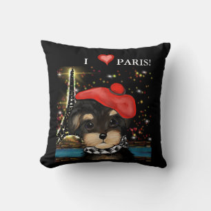 YORKIE POO IN PARIS KUSSEN