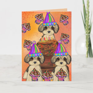 Yorkie Poo Kaart