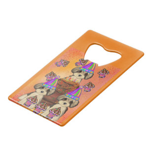 Yorkie Poo Kredietkaart Flessenopener