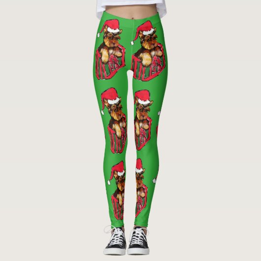 Yorkie Poo Leggings (Voorkant)