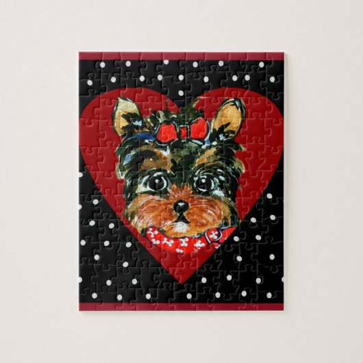 Yorkie Poo Legpuzzel (Verticaal)