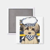 YORKIE POO MAGNEET (Voorkant / Achterkant)