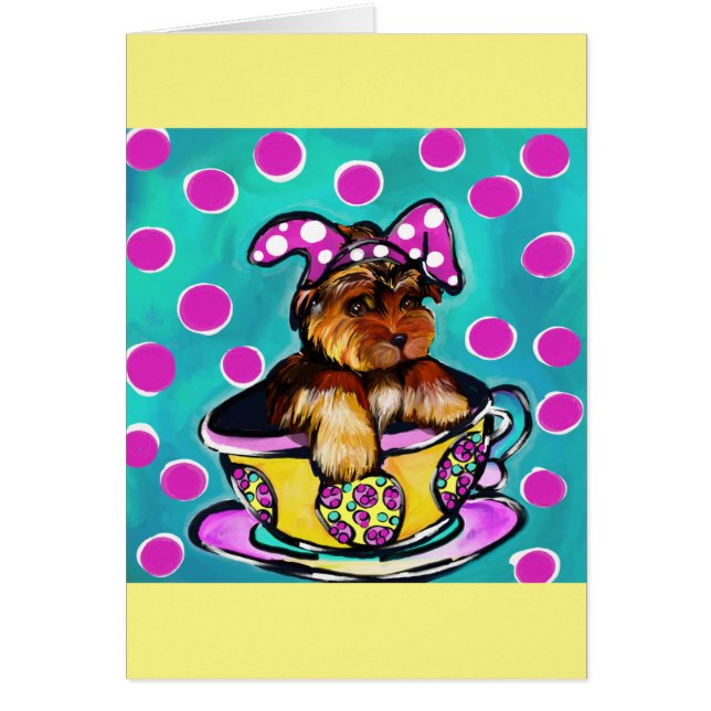 Yorkie Poo Pâques (Devant)