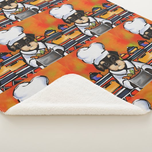 YORKIE POO SHERPA DEKEN (3/4)