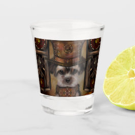 Yorkie Poo Shot Glas
