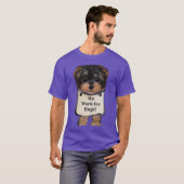 Yorkie Poo T-shirt (Voorkant volledig)