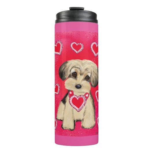 YORKIE POO THERMOSBEKER (Voorkant)
