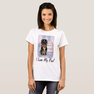 Yorkie poo verzorging t-shirt