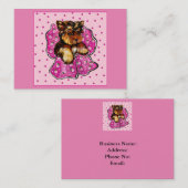 Yorkie Poo Visitekaartje (Voorkant / Achterkant)