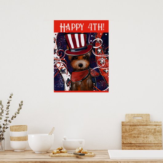 YORKIE POSTER (Keuken)