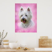 Yorkie Poster (Keuken)