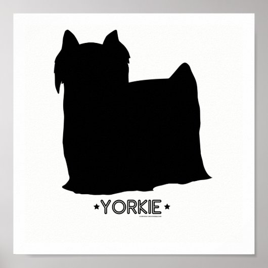 Yorkie Print (Voorkant)