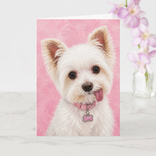 Yorkie Rainbow Bridge Condoleancekaart Kaart