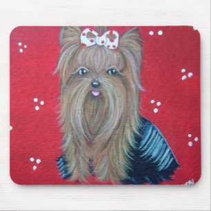 Yorkie Red Muismat