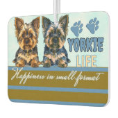 Yorkie schattig luchtverfrisser (Links)