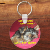 Yorkie Sleutelhanger (Voorkant)