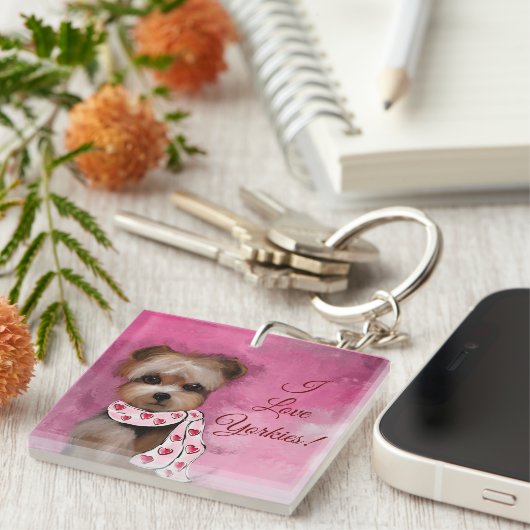 YORKIE           SLEUTELHANGER (Voorkant Rechts)