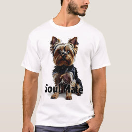 Yorkie soul mate t-shirt