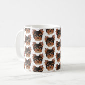 Yorkie sur Mug (Devant gauche)