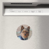 Yorkie Terrier Magnet Magneet (Insitu (Vaatwasser))