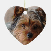 Yorkie Terrier Ornament (Achterkant)