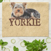 Yorkie Theedoek (Gevouwen)