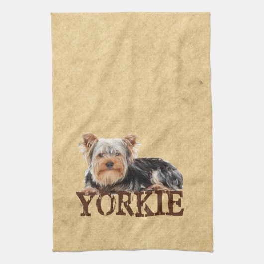 Yorkie Theedoek (Verticaal)