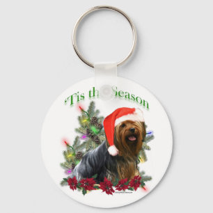 Yorkie 'Tis de Seizoen Sleutelhanger