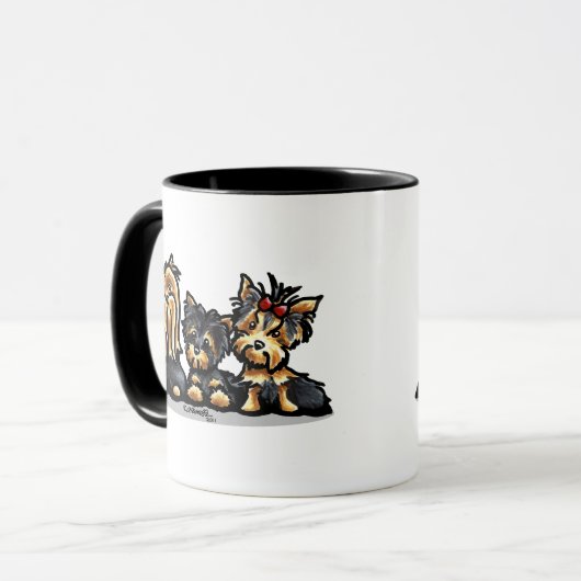 Yorkie Trio Mok (Voorkant links)