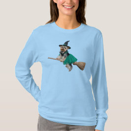 Yorkie Witch T-shirt