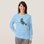 Yorkie Witch T-shirt (Voorkant volledig)