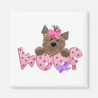Yorkie Woof Magneet