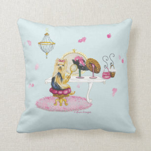 Yorkie Yorkshire Boudoir Pillow Kussen