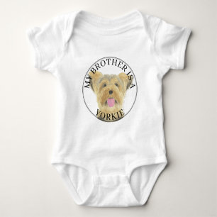 Yorkie Yorkshire Terrier Broer Romper