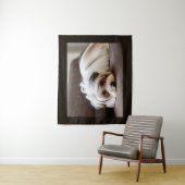 Yorkie, Yorkshire Terrier, Ervaren Ennui Wandkleed (In situ)