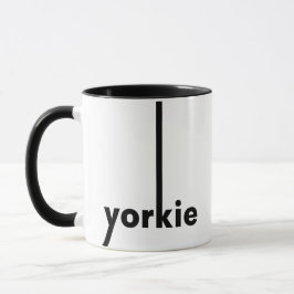 Yorkie Yorkshire Terrier Simple Dog Lover & Owner Mok