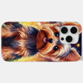 Yorkie Zakje Case-Mate iPhone Case (Achterkant (horizontaal))