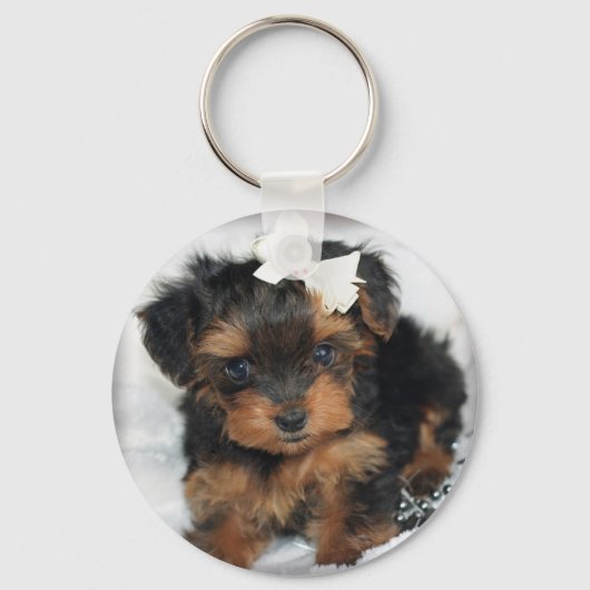 Yorkiepoo Sleutelhanger (Voorkant)
