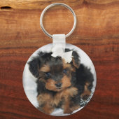 Yorkiepoo Sleutelhanger (Voorkant)