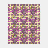 YORKIES FLEECE DEKEN (Voorkant)