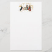 Yorkies voyageant Paris Papeterie (Devant)