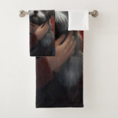 Yorkipoo avec Noël Festif du Père Noël (En situation)